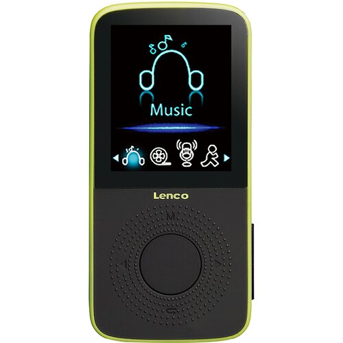 Oem Lenco, &Scaron;portni MP3 predvajalnik 4GB s pedometrom, 1,8-palčnim TFT zaslonom in snemalnikom glasu, Črna / Zelena, (5000214627) Cene