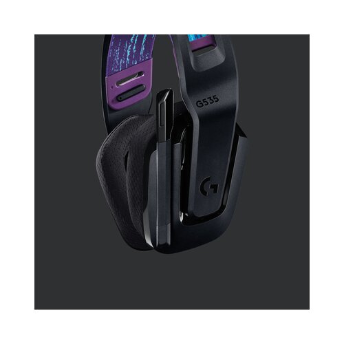 Logitech slu&amp;scaron;alke G535 lightspeed wireless gaming, črne Slike