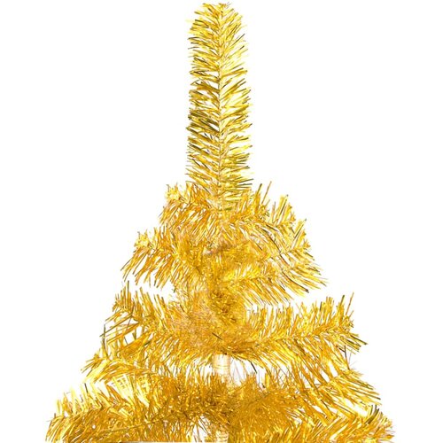  Umjetno osvijetljeno božićno drvce s kuglicama 180cm PET Slike
