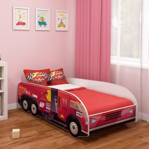  Otro&scaron;ka postelja ACMA TRUCK 180x80 cm 03 Dakar rdeča Cene