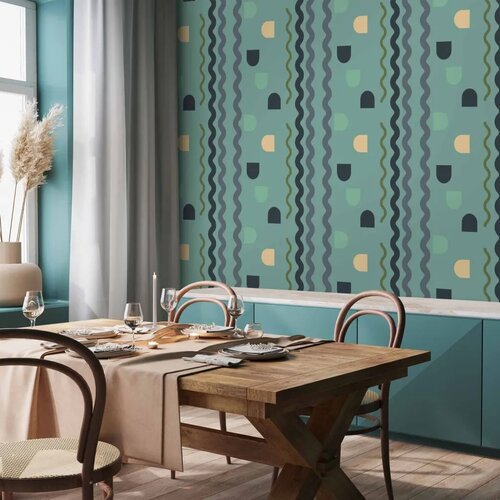  Tapeta - Mint Wave 50x1000 Vodootporna Slike