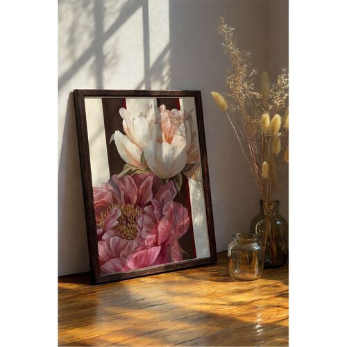 WALLXPERT Artmoscrv21-3348 Multicolor Decorative Framed MDF Painting Cene