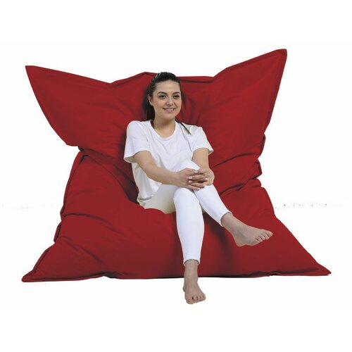 giant cushion 140x180 - crvena baštenska ležaljka od pasulja Slike