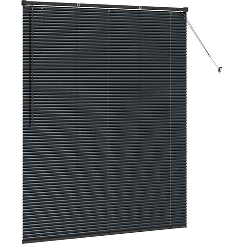  Venecijanski zastore Crna 175 x 145 cm Aluminij Slike