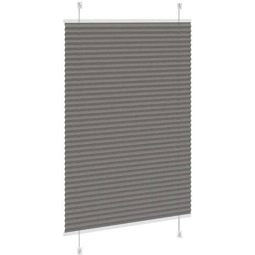  Plisirana roleta antracit 85x150 cm &amp;scaron;irina tkanine 84 4 cm Slike