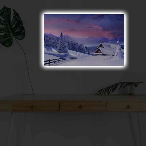 Wallity Slika sa LED osvetljenjem 4570KARDACT - 021, 45x70 cm Cene