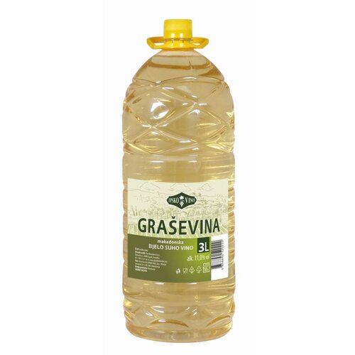 Epsko vino Epsko bijelo vino Graševina Makedonija pet 3l Cene