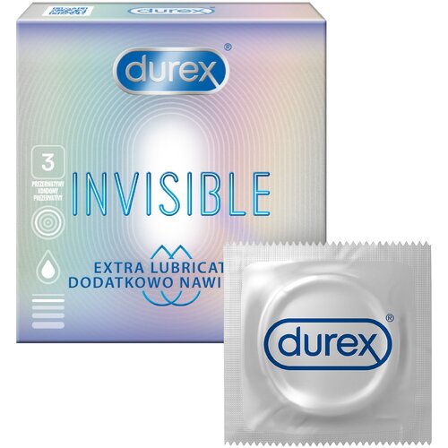 Durex Invisible Extra Lubricated 3 pack Cene