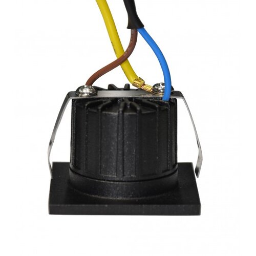 Mitea Lighting M953014 crna 3W 6500K led lampa ugradna Slike