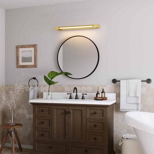  Brilagi-LED Kupatilsko osvetljenje za ogledalo AQUA LINE LED/18W/230V 60 cm IP44 zlatno Slike