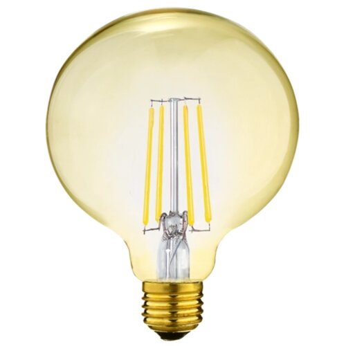 Spectra LED SIJALICA FILAMENT AMBER G125 E27 6W 2700K Slike