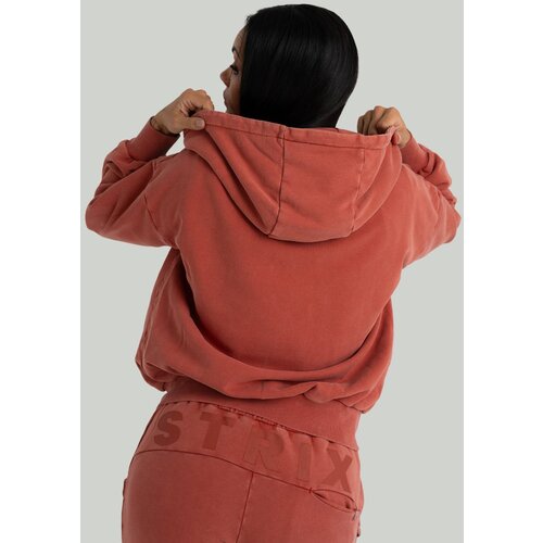 STRIX Women&amp;lsquo;s zip hoodie washed terra Slike