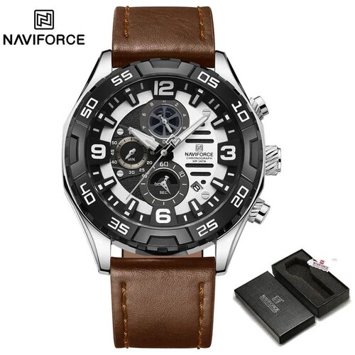 Naviforce NF8043 Muski sat braon Cene