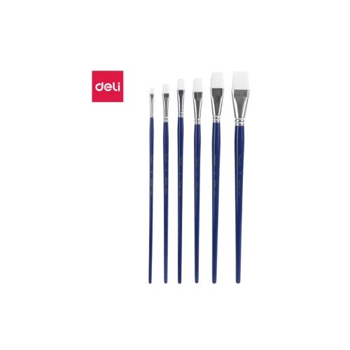  ČETKICA UMETNIČKA DELI RAVNA BELA BR 2 SET 1/6 EC282-2 Cene