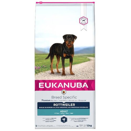 Eukanuba Adult Breed Specific Rottweiler - Varčno pakiranje: 2 x 12 kg Cene