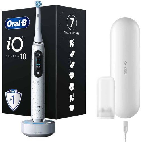 Oral-b Razstavljen (odprta embalaža) - ORAL B iO10 električna zobna ščetka, bela, (21546283) Cene