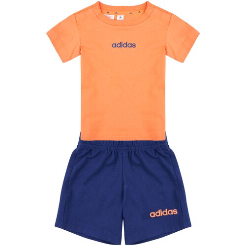 Adidas Essentials Tee Set Kids Tamno plava Cene