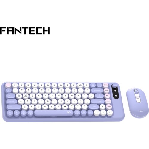Oblivion gaming oprema Combo mis tastatura wireless Fantech WK-898 GO mochi85 ljubicasta Cene