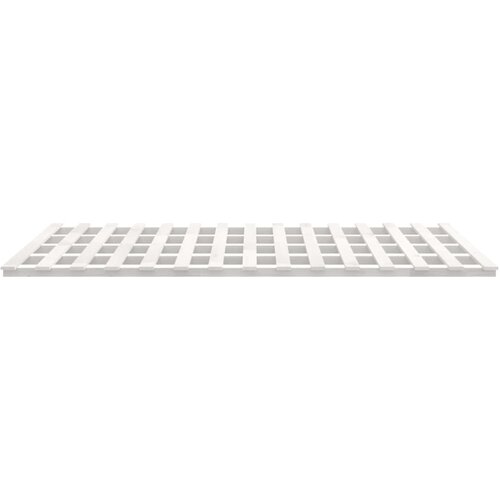  Okvir za krevet bijela 200 x 200 cm od masivne borovine Slike