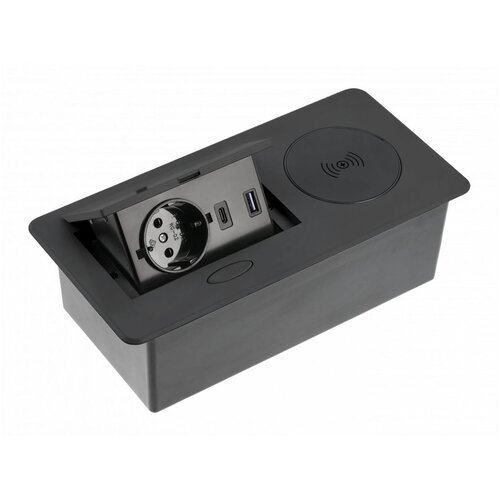 Gtv AVARO PLUS built-in socket, black Cijene