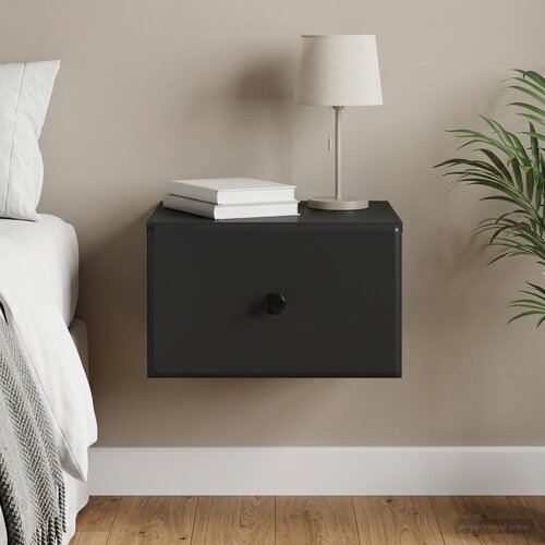  Noćni ormarić za montažu na zid Zidne Crna 34,5 x 33 x 20 cm Cijene