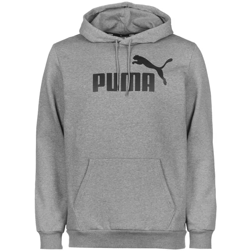 Puma Športna majica pegasto siva / črna