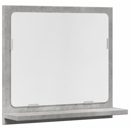 Maison Chic Kopalni&amp;scaron;ka omarica - Kopalni&amp;scaron;ki kabinet z ogledalom betonsko siva 40x11x37 cm les, (21794484) Slike