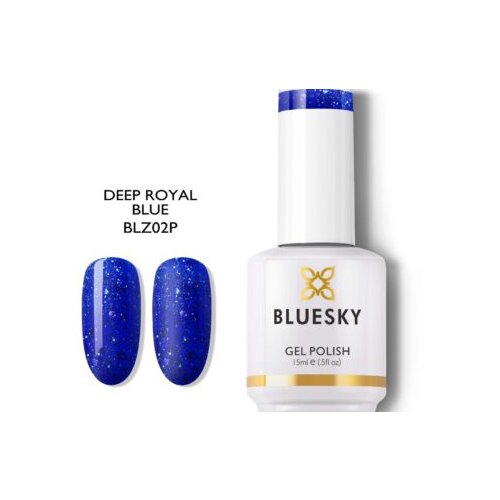  BLUESKY TRAJNI LAK DEEP ROYAL BLUE 15ML Slike