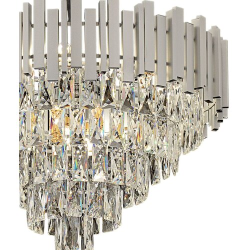 Toolight Visilica s kristalima G051-CP 50CM Chrome Slike