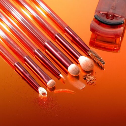 Real Techniques Solar Power Molten Metallic Eye Set komplet čopičev na oči Slike