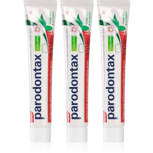 Parodontax Herbal Fresh zobna pasta proti krvavitvi dlesni 3x75 ml Cene