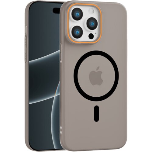 Apple matte color magsafe maska za iphone 13 pro max – siva Cene