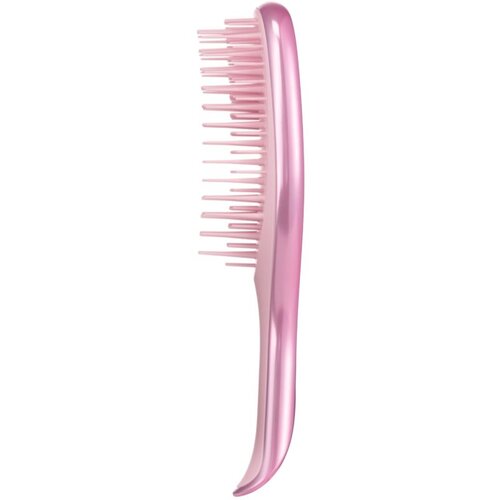 Tangle Teezer Detangler Mini Chrome Satin Pink glavnik za ravne in valovite lase mini embalaža 1 kos Slike