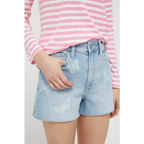 Hollister Co. Jeans kratke hlače CURVY JEANS ženske
