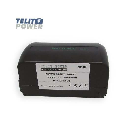 TelitPower baterija za ultrazvučni merač protoka UFM610P NiMH 6V 3800mAh Panasonic ( P-0534 ) Slike