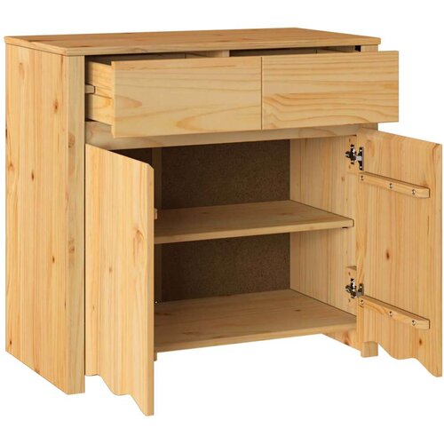  Kreveta s ladicama Drammen Boja hrasta 79 x 43 x 75.5 cm Slike