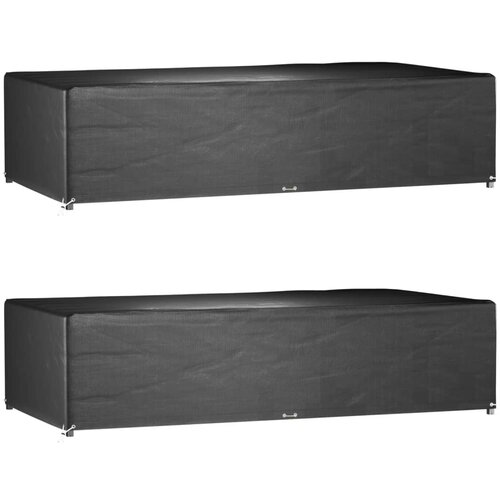VidaXL Navlake za vrtni namje&amp;scaron;taj 2 kom 315 x 160 x 75 cm pravokutne Slike