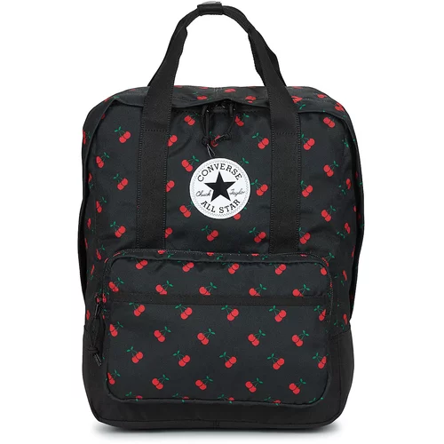 Converse BP CHERRY AOP SMALL SQUARE BACKPACK Crna