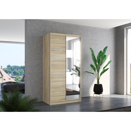  GARDEROBNA OMARA ORLANDO 100 CM (VE� BARV)-Sonoma hrast Cene