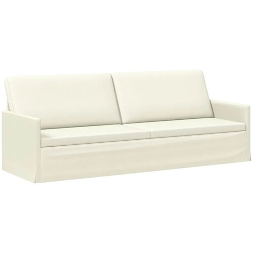  Set sofe 2 pcs Krem Kordura tekstil - Krem 1-Sjedalo + 3-Sjedalo (210 cm) Slike