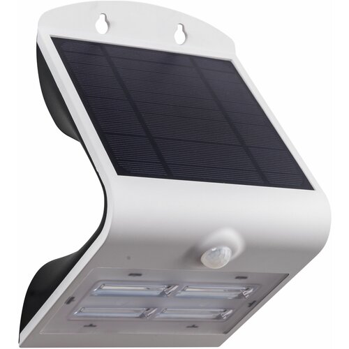 Eglo Lamozzo spoljna zidna lampa/1, led solarna, na baterije, 3,2w, 440lm, ip44, senzor, plastika/bela Cene