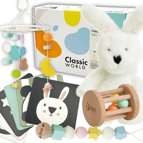 Classic World pastel baby set box first toys od 0 - 6 mjeseci Cijene