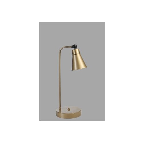 Opviq Stona lampa E14 Grlo, Zlatna Slike