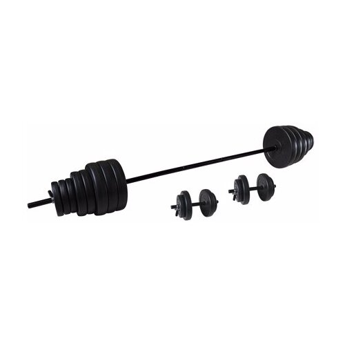 Tunturi Vinyl Barbell/Dumbbell Set 50 kg, (20696568) Cene