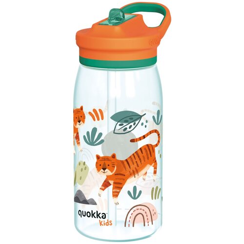 Quokka lonček Kids ecozen s slamico, 580 ml tigers 40282 Cene