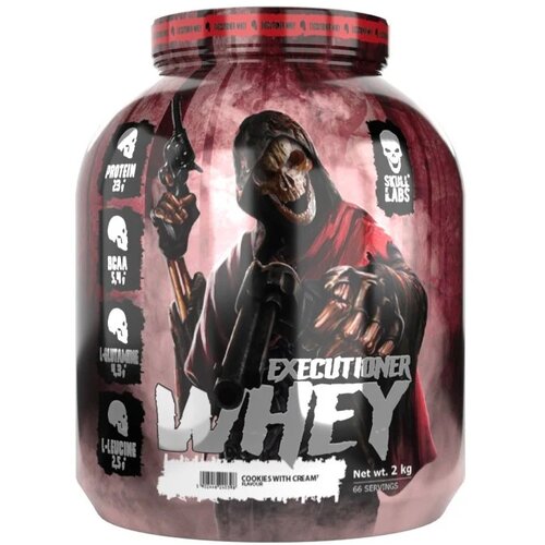 Skull Labs Executioner Whey Protein, Vanila, 2kg Cene