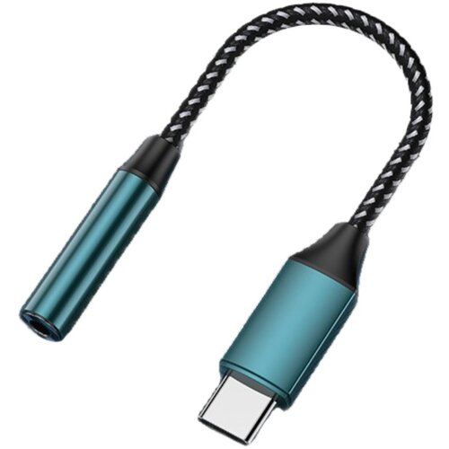 INF Type-C na 3,5 mm adapter s CX31993 DAC in MAX97220, aluminij, (5000326823) Cene