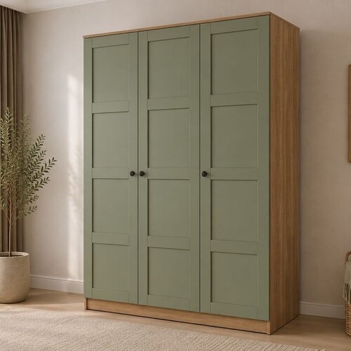 Hanah home ormar Loren 1600-231, 135,8 cm, orah / zeleni Cene