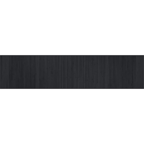  Tepih pravokutni crni 70 x 300 cm od bambusa Slike