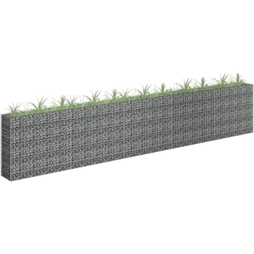 Furnova Visoka greda gabion pocinkano jeklo 450x30x90 cm, (21920370) Slike